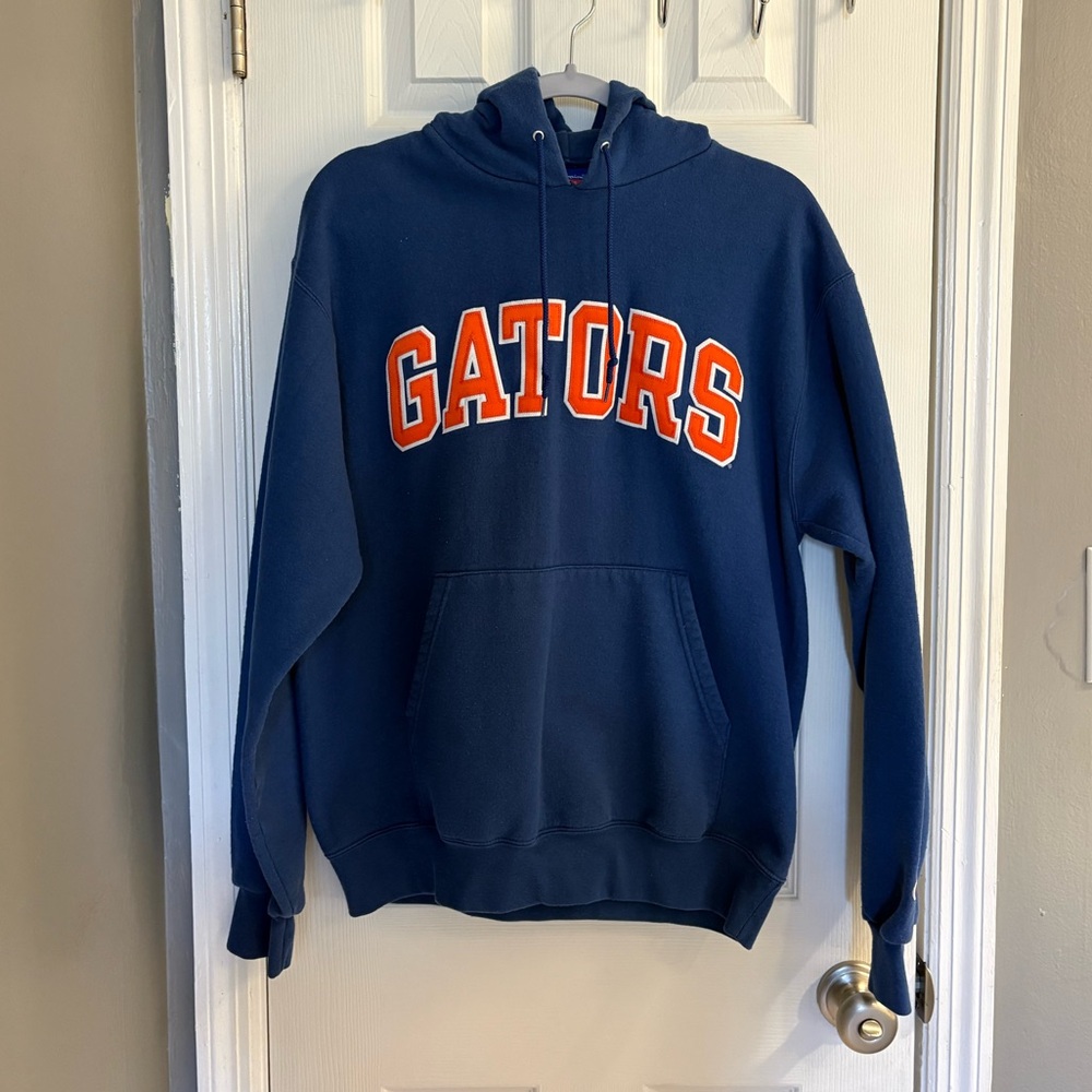 Champion Florida Gators Hooded Sweatshirt Size Large.